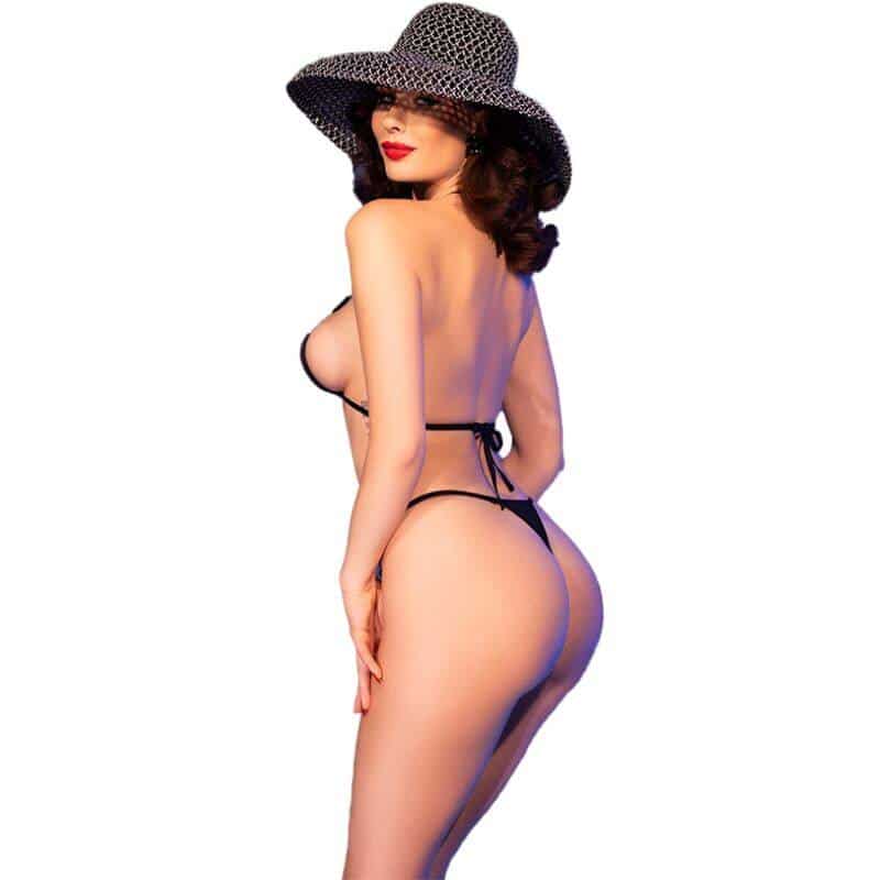 Chilirose Micro Bikini CR 4840 Black Chilirose Micro Bikini CR 4840 Black