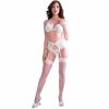 Chilirose CR 4862 Garter Set with Thong