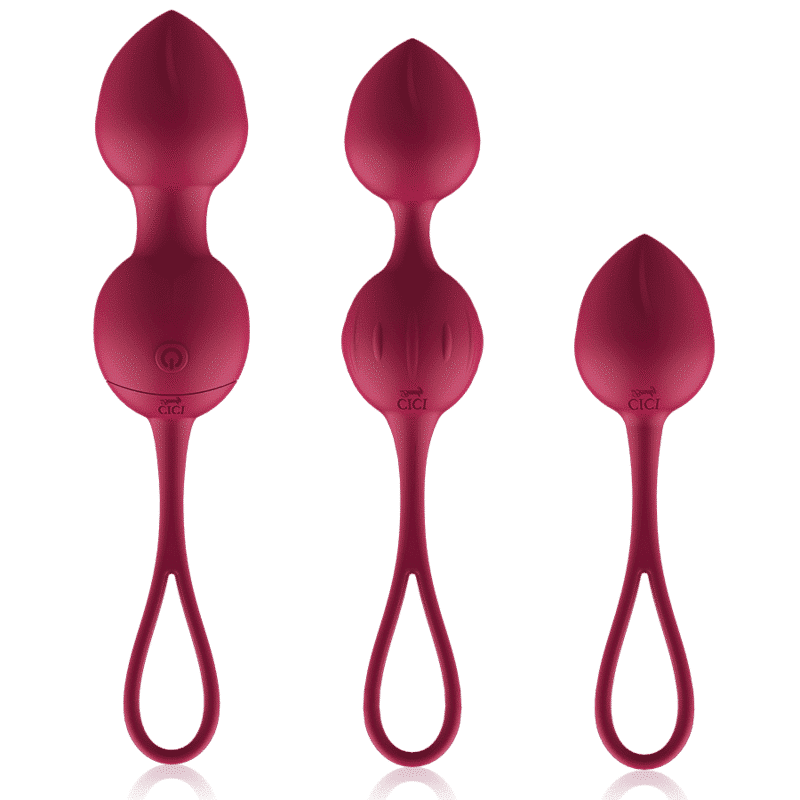 Cici Beauty - REMOTE Control SILICONE VIBRATING KEGEL BAllS SET Cici Beauty - REMOTE Control SILICONE VIBRATING KEGEL BAllS SET