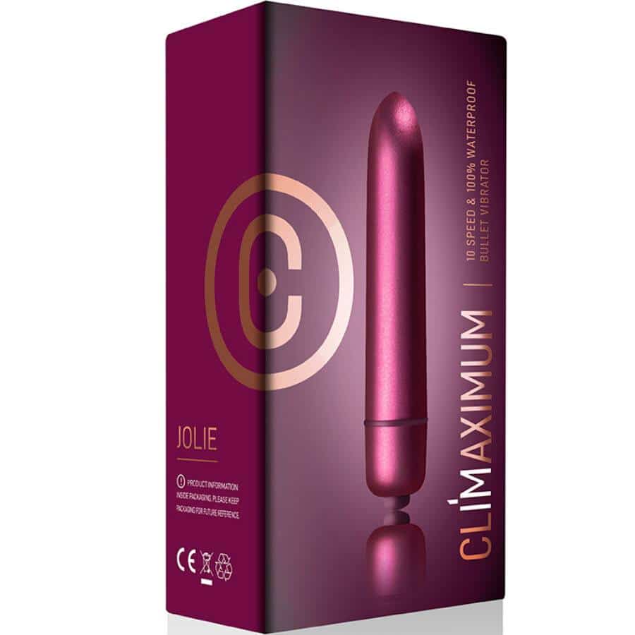 Climaximum - JOLIE MINI BULLET VIBRATOR WITH 10 SETTINGS Climaximum - JOLIE MINI BULLET VIBRATOR WITH 10 SETTINGS