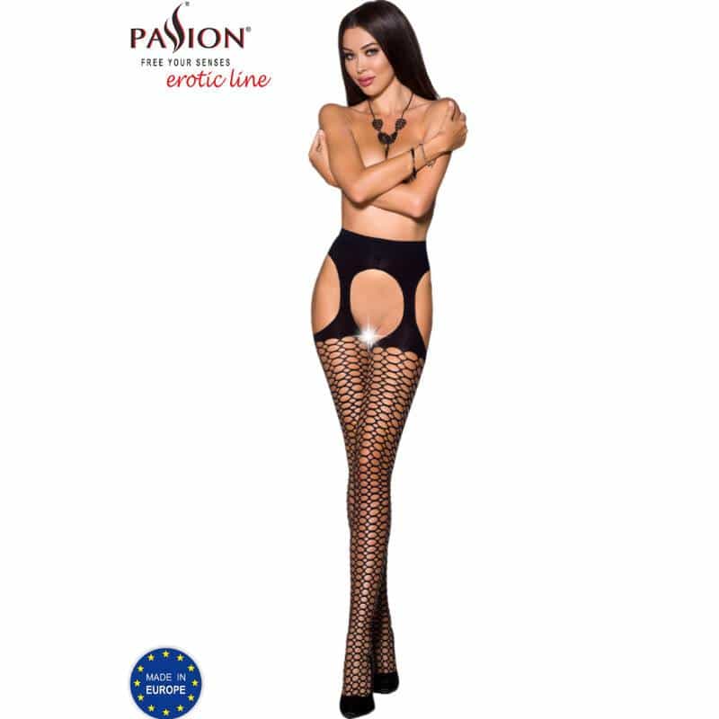 Passion TIOPEN 004 Tights with Garter