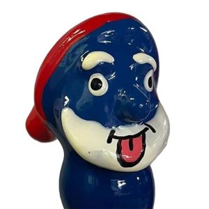 Condomerie Handpainted Condoms Blue Grandpa Style