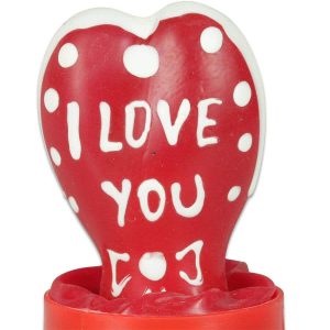 Handpainted Heart Condoms by Condomerie