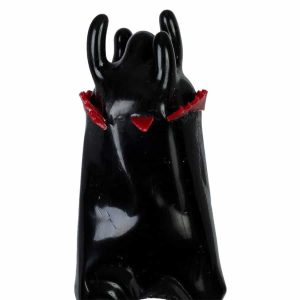 Condomerie - Black TOWER XL HAND-PAINTED FANCY CONDOMS