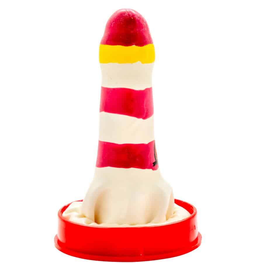 Condomerie - LIGHTHOUSE HANDPAINTED NOVELTY CONDOMS Condomerie - LIGHTHOUSE HANDPAINTED NOVELTY CONDOMS