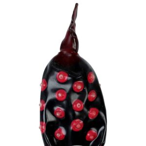 Condomerie Handpainted Black Condoms FAKIR XL