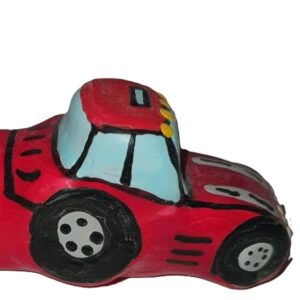 Condomerie Hand Painted Condom Tractor Red Extra Large