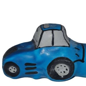 Condomerie Hand Painted Condoms Tractor Design Blue XL