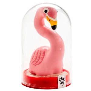 Hand Painted Flamingo Condoms by Condomerie