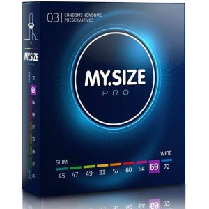 Pro 69mm Condoms 3 Pack