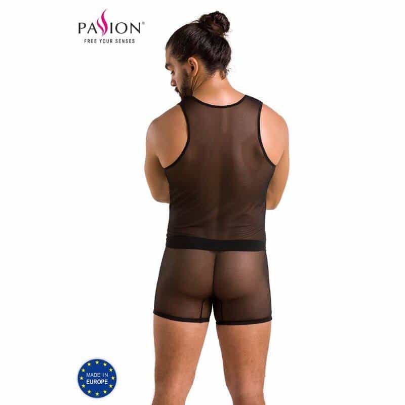Passion 054 OSCAR Set Black L/XL Nightwear Passion 054 OSCAR Set Black L/XL Nightwear