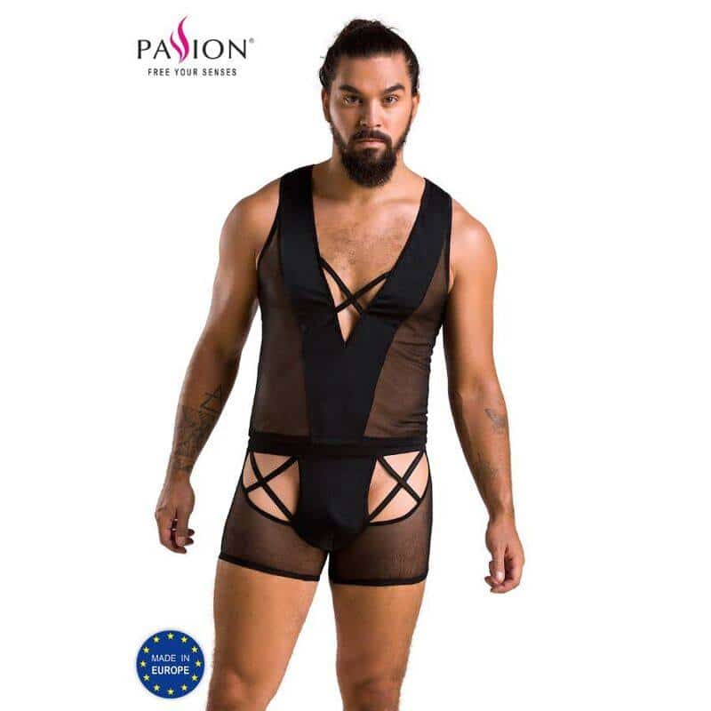 Passion 054 OSCAR Set Black L/XL Nightwear