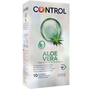 Control - LUBRICATED CONDOMS WITH ALOE VERA 10 PACK