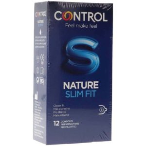Control - 12 UNITS OF SLIM FIT NATURAL CONDOMS