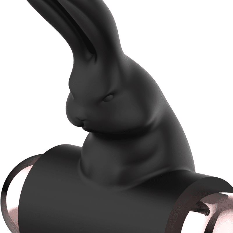 Coquette Chic Desire Vibrating Ring Black Gold Coquette Chic Desire Vibrating Ring Black Gold