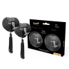 Coquette Chic Desire Black Nipple Covers with Adhesive Strap