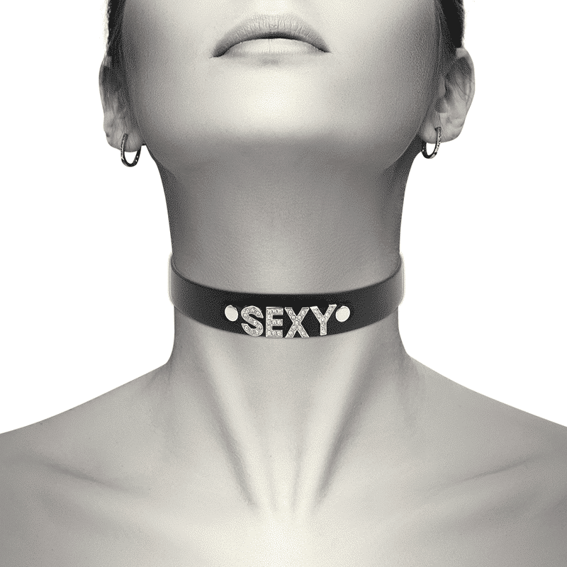 Coquette Chic Desire - Vegan Leather Fetish Choker Coquette Chic Desire - Vegan Leather Fetish Choker