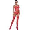 KYOUKA Red Lace Corset