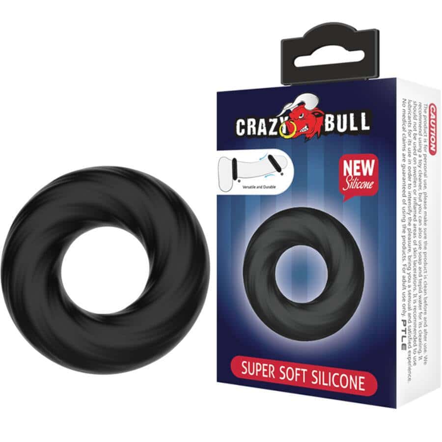 Crazy Bull Spiral Ring for Intense Pleasure