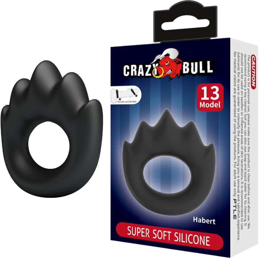 Crazy Bull Habert Silicone Cock Ring Model 13