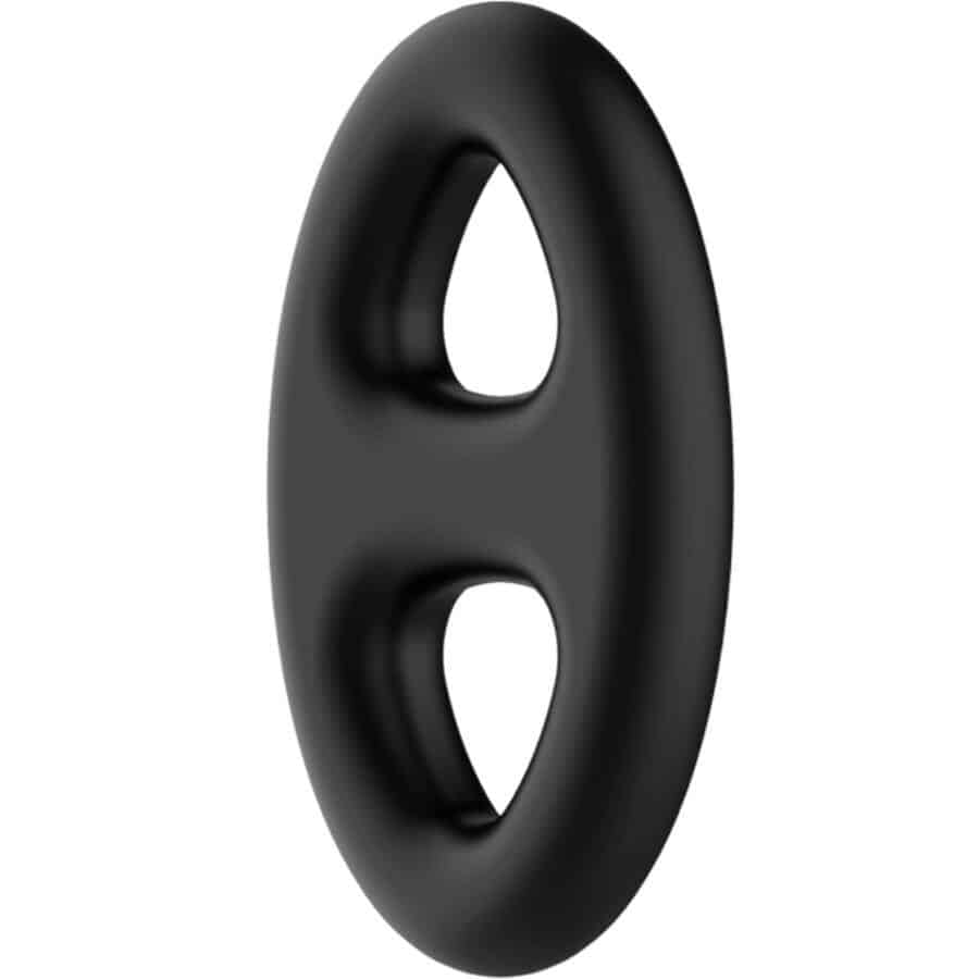 Crazy Bull Double Oval Silicone Cock Ring Crazy Bull Double Oval Silicone Cock Ring