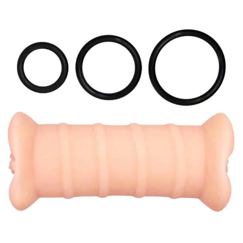 Crazy Bull - EMMA DOUBLE VAGINA MASTURBATOR WITH TEXTURED TUNNELS Crazy Bull - EMMA DOUBLE VAGINA MASTURBATOR WITH TEXTURED TUNNELS