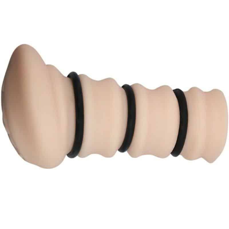 Crazy Bull - MASTURBADOR VAGINAL COM ANÉIS MODELO 2 Crazy Bull - MASTURBADOR VAGINAL COM ANÉIS MODELO 2