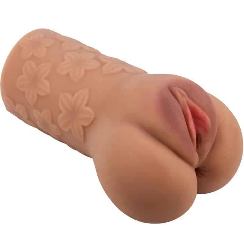 Crazy Bull - Vagina Realista com Ânus e Flores Carnudas