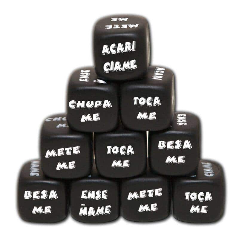 Diablo Picante Black Dice Set