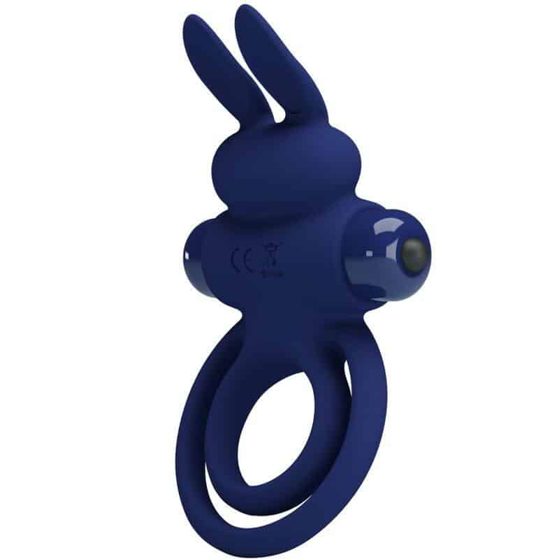 Pretty Love DAREY Blue Rabbit Vibrator Ring