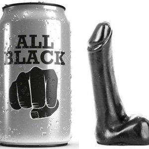 All Black 9 CM DILDO - Sleek and Compact Design