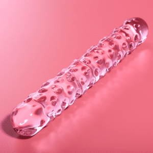 IBIZA Nebula Series - Pink BOROSILICATE GLASS DILDO MODEL 15, 18.5 CM