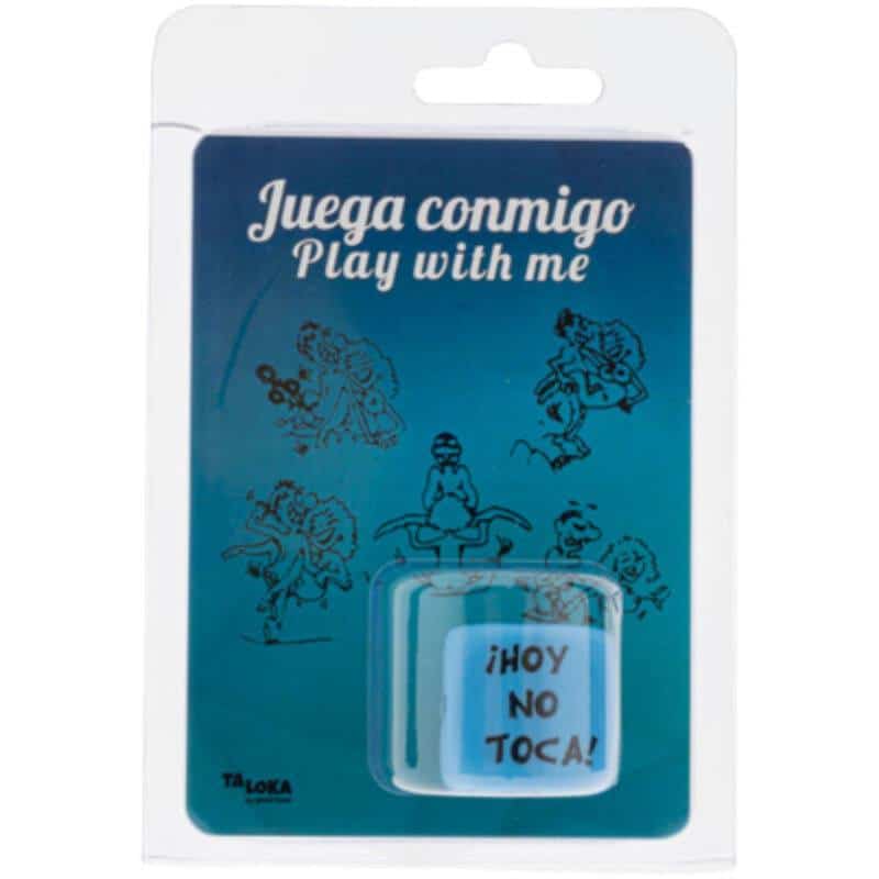Dado de Ação Diablo Picante Kamasutra Azul