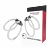 Darkness Double Metal Ring for Prolonged Erection