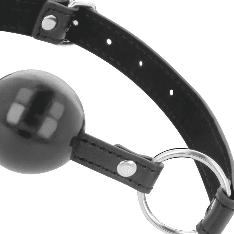 Darkness Ball Gag for Discreet Play Darkness Ball Gag for Discreet Play