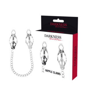 Darkness - Abrazadera Metálica con Cadena Ajustable