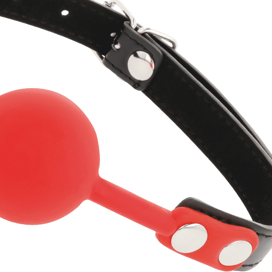 Darkness Red Silicone Gag Mouthpiece Darkness Red Silicone Gag Mouthpiece