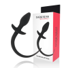 Darkness - Plug Anal Silicone 28cm Preta