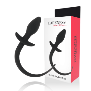 Darkness Anal Plug 28cm Silicone Black