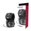 Darkness Black Leatherette BDSM Cuffs