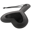 Darkness - VELOUR PADDLE IN Black FOR Fetish Play