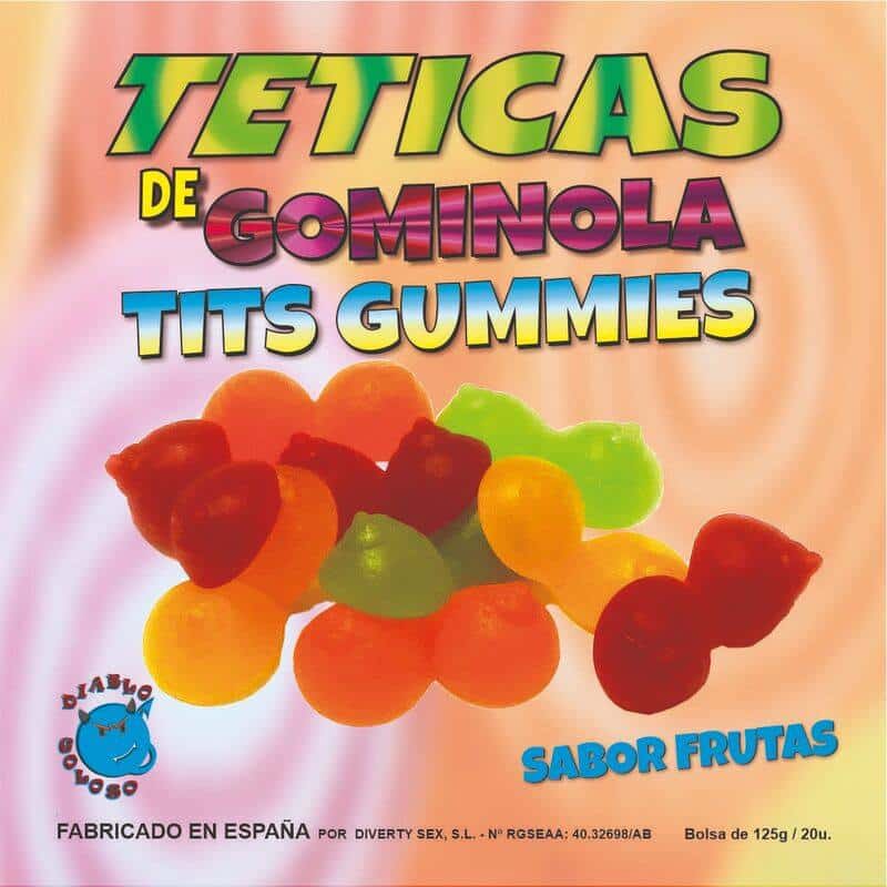 Diablo Goloso - Glossy GUMMY Teats in Assorted Flavors