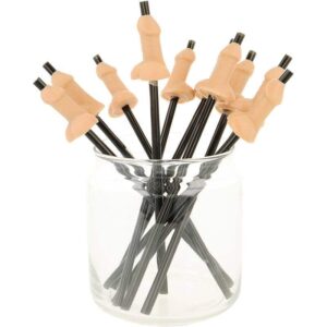 Diablo Picante Natural Penis Straws Party Pack