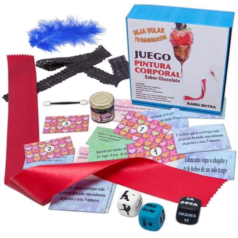 Diablo Picante Body Paint Dice Game Set
