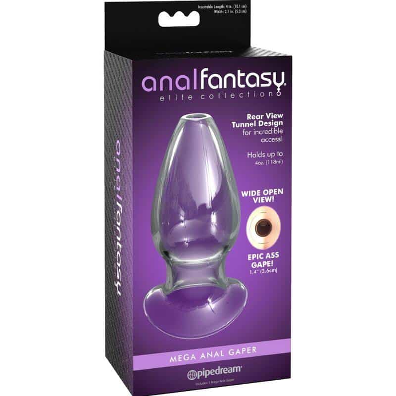 Large Crystal Anal Gaper Toy Large Crystal Anal Gaper Toy