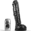 11.4 Inch Black Realistic Dong