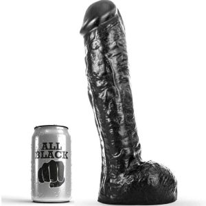 11.4 Inch Black Realistic Dong