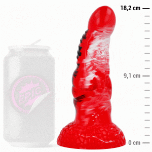 Epic Agnis Crimson Fire Vibrating Dildo