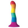LGBT Wave Dildo for Harness