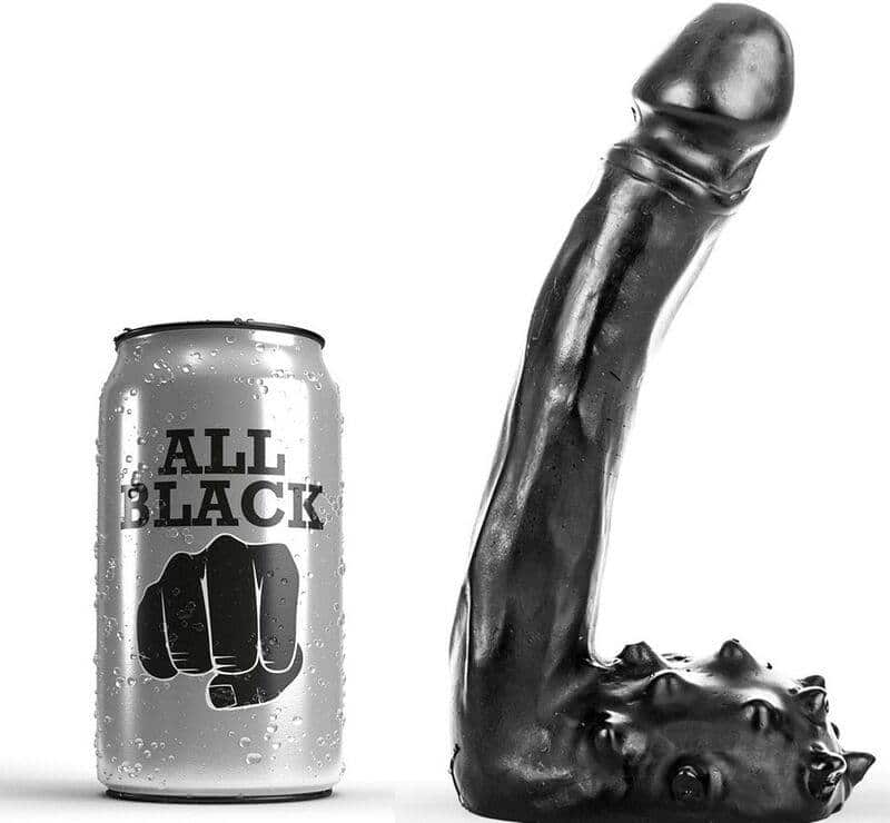 19cm Black Realistic Dildo Toy